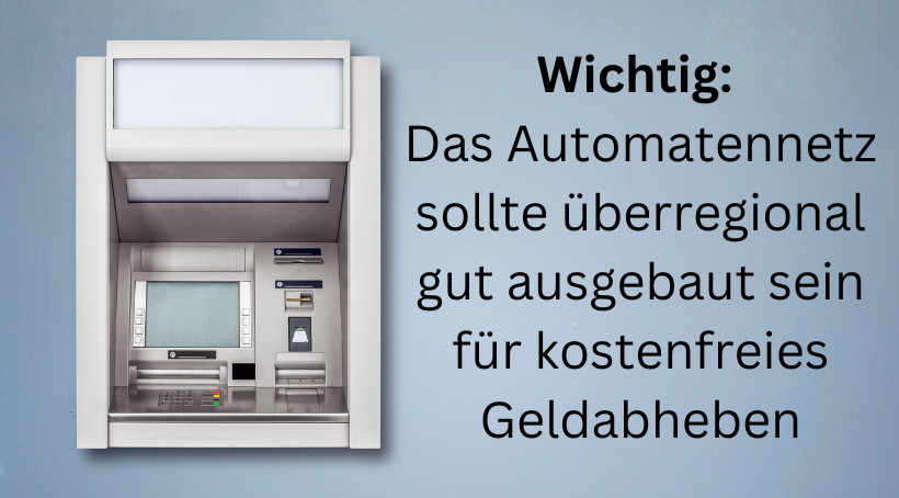 Automatennetz (Geldautomaten) in Deutschland